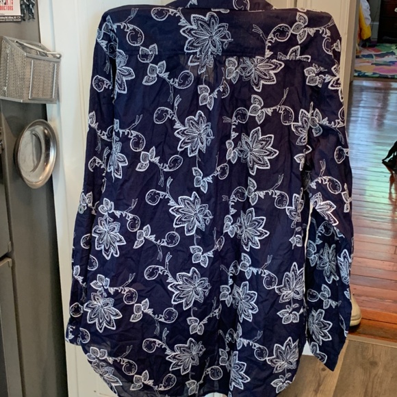 Coldwater Creek all over embroidered tunic. NWT .‎ Retail 119.95 - Picture 7 of 8